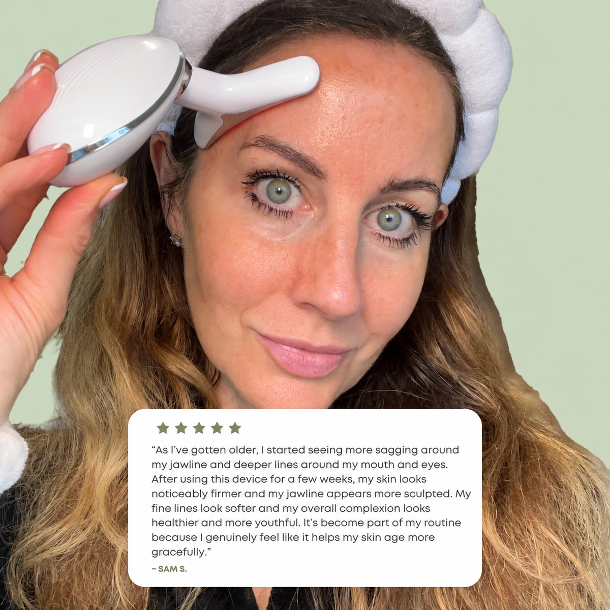 Perspa 7-in-1 LED Facial Sculptor